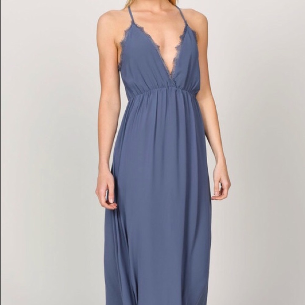Slate maxi dress